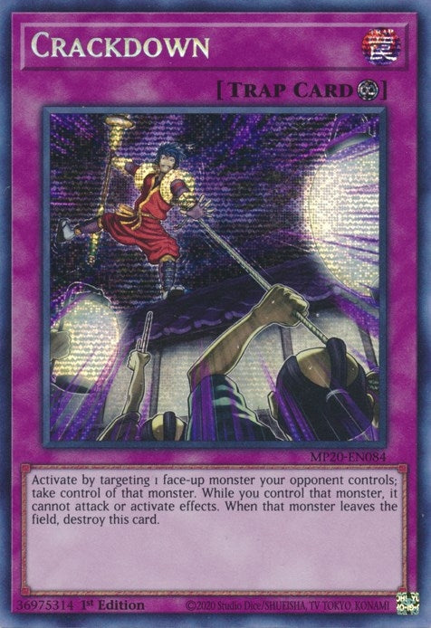Crackdown (20084) (MP20) - YuGiOh Single