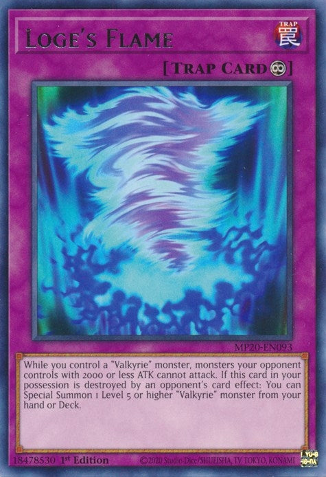Loge’s Flame (20093) (MP20) - YuGiOh Single