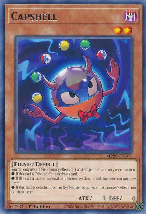Capshell (20101) (MP20) - YuGiOh Single
