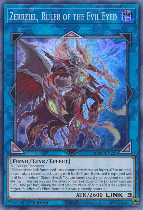 Zerrziel Ruler of the Evil Eyed (20236) (MP20) - YuGiOh Single