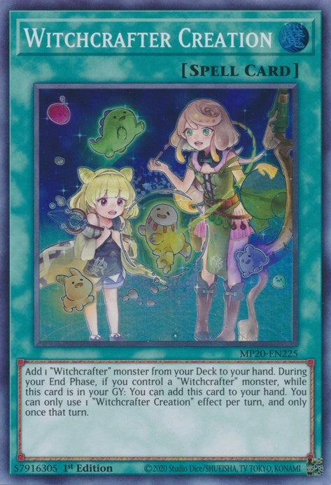 Witchcrafter Creation (20225) (MP20) - YuGiOh Single