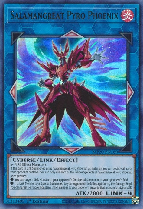 Salamangreat Pyro Phoenix (20169) (MP20) - YuGiOh Single