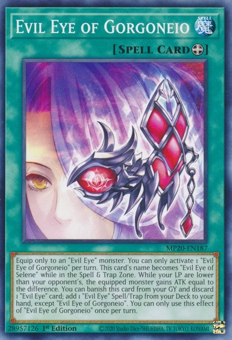 Evil Eye of Gorgoneio (20187) (MP20) - YuGiOh Single