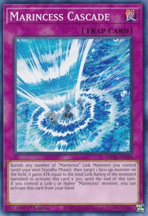 Marincess Cascade (20190) (MP20) - YuGiOh Single