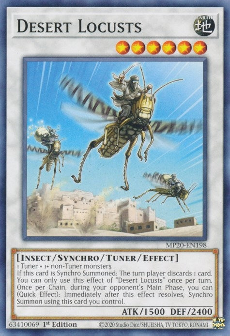 Desert Locusts (20198) (MP20) - YuGiOh Single
