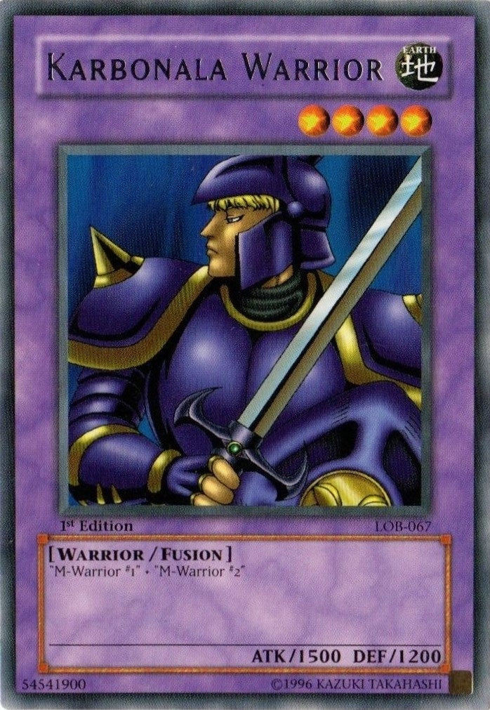 Karbonala Warrior (67) (LOB) - YuGiOh Single