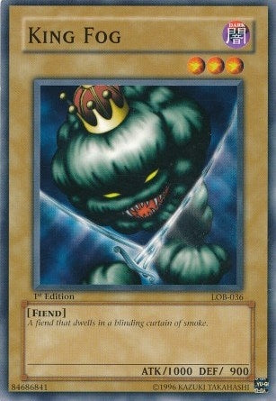 King Fog (36) (LOB) - YuGiOh Single