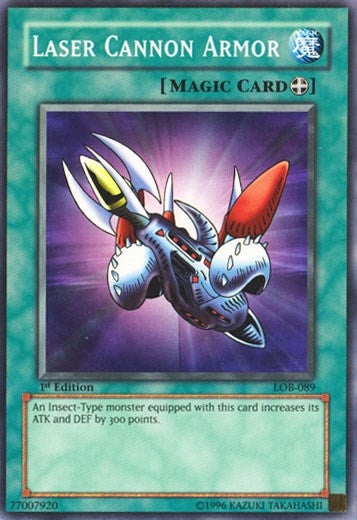 Laser Cannon Armor (89) (LOB) - YuGiOh Single