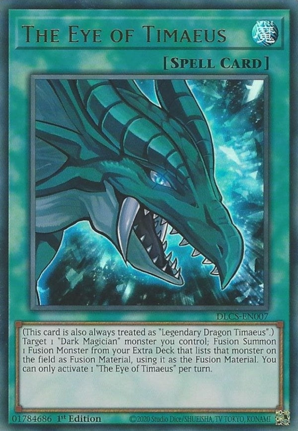 The Eye of Timaeus (7) (DLCS) - YuGiOh Single