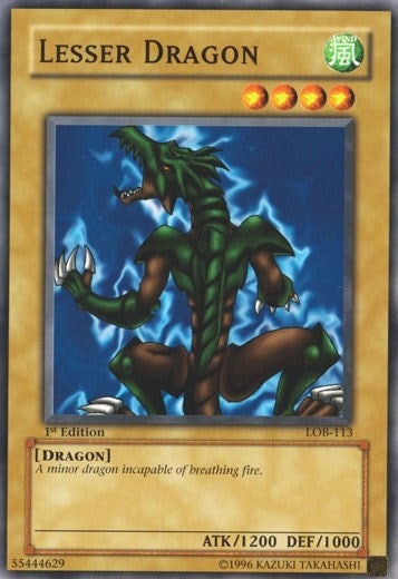 Lesser Dragon (113) (LOB) - YuGiOh Single