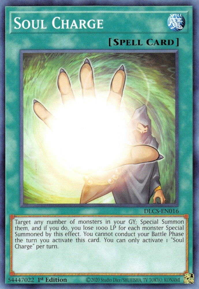 Soul Charge (16) (DLCS) - YuGiOh Single