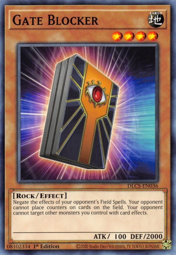 Gate Blocker (36) (DLCS) - YuGiOh Single