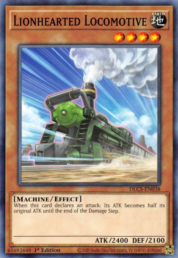 Lionhearted Locomotive (38) (DLCS) - YuGiOh Single