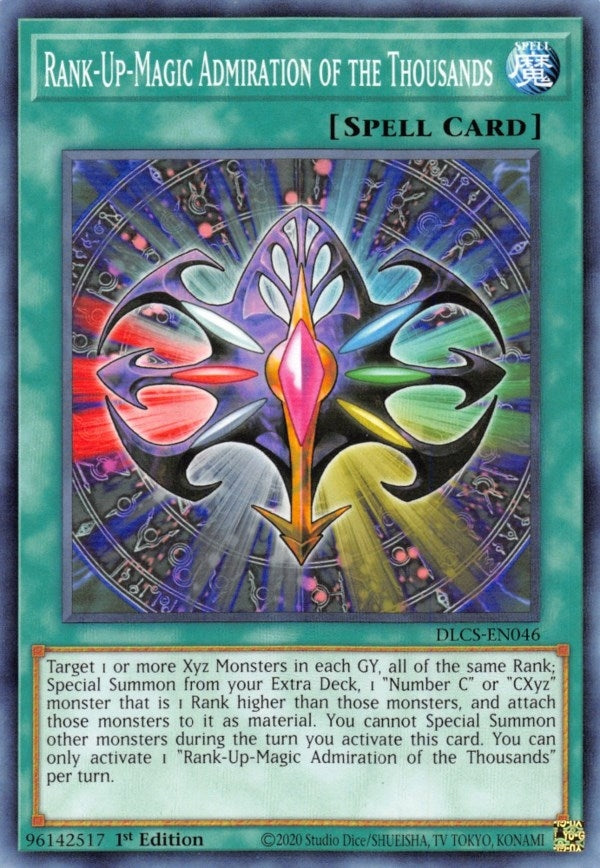 Rank-Up-Magic Admiration of the Thousands (46) (DLCS) - YuGiOh Single