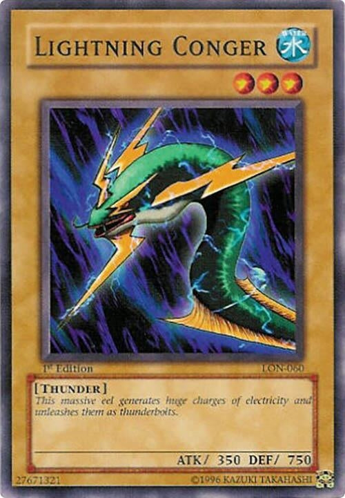 Lightning Conger (60) - YuGiOh Single