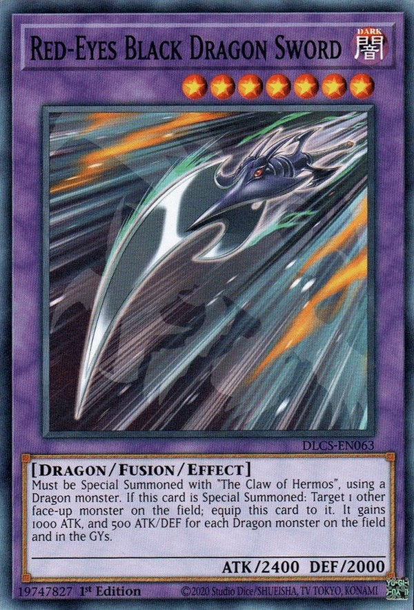 Red-Eyes Black Dragon Sword (63) (DLCS) - YuGiOh Single