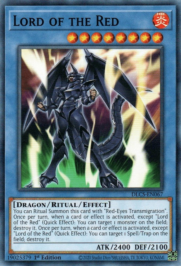 Lord of the Red (67) (DLCS) - YuGiOh Single