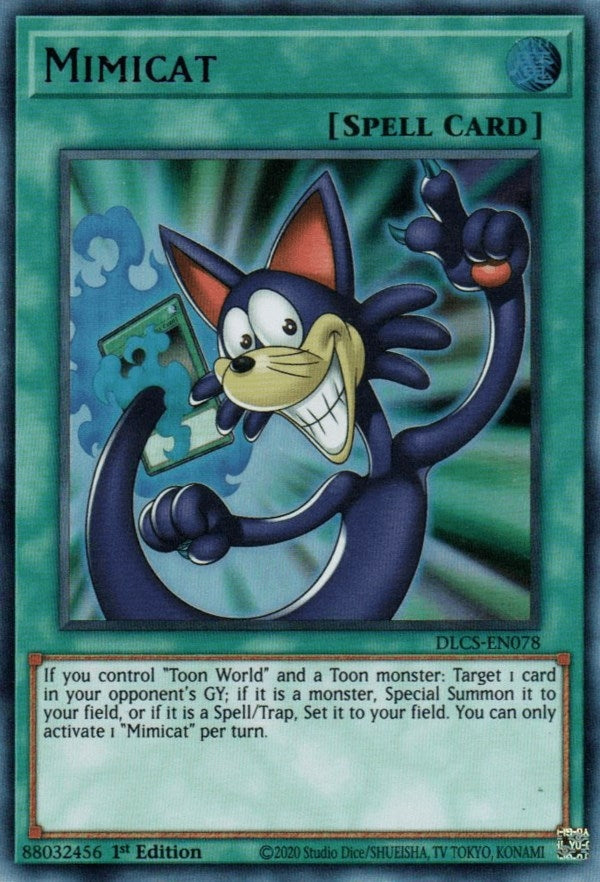 Mimicat (78) (DLCS) - YuGiOh Single