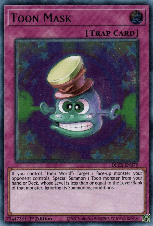 Toon Mask (79) (DLCS) - YuGiOh Single
