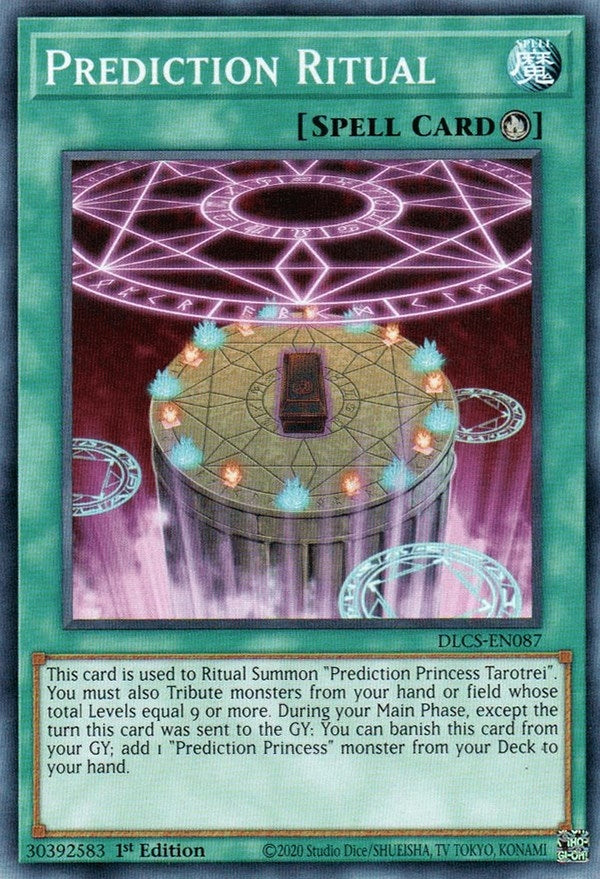 Prediction Ritual (87) (DLCS) - YuGiOh Single