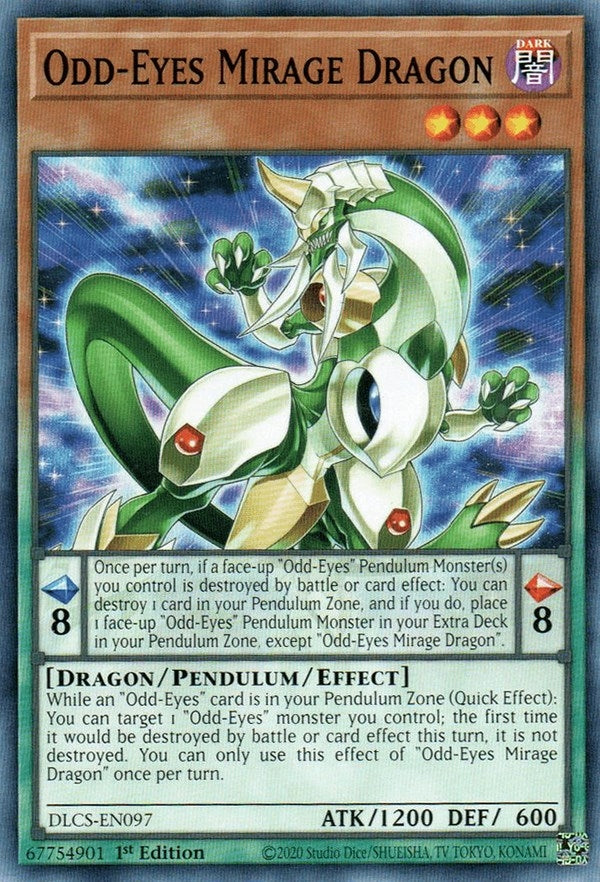 Odd-Eyes Mirage Dragon (97) (DLCS) - YuGiOh Single
