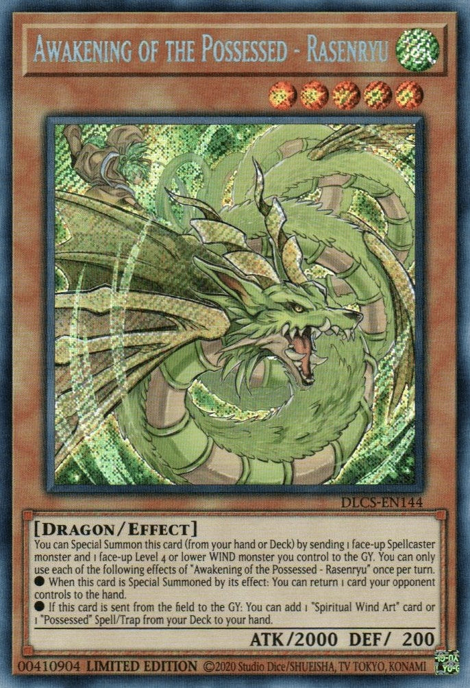Awakening of the Possessed - Rasenryu (144) (DLCS) - YuGiOh Single