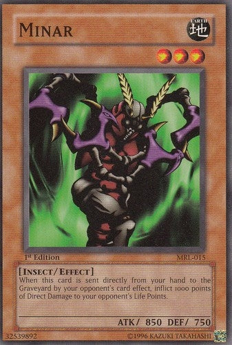 Minar (15) (MRL-EN) - YuGiOh Single