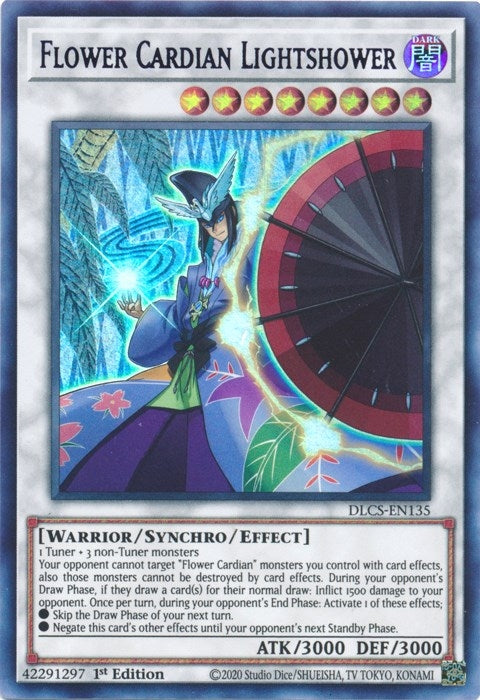 Flower Cardian Lightshower (Purple) (135) (DLCS) - YuGiOh Single