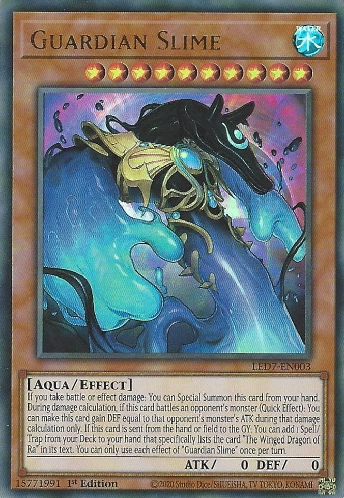 Guardian Slime (7003) (LED7) - YuGiOh Single