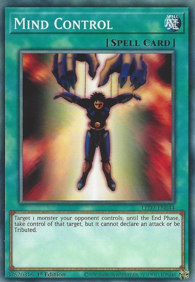 Mind Control (7044) (LED7) - YuGiOh Single