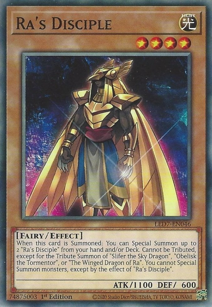 Ra’s Disciple (7046) (LED7) - YuGiOh Single