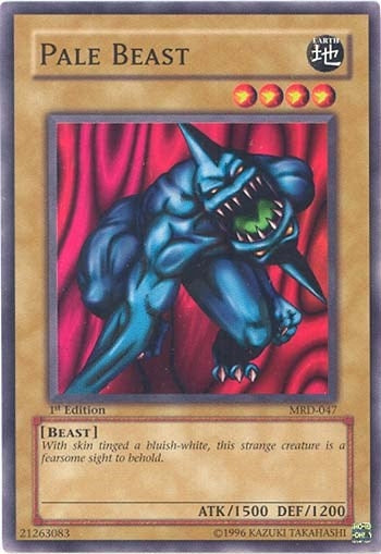 Pale Beast (47) (MRD) - YuGiOh Single