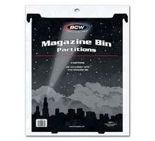 Image for BCW Magazine Bin Partitions - Collectible Storage
