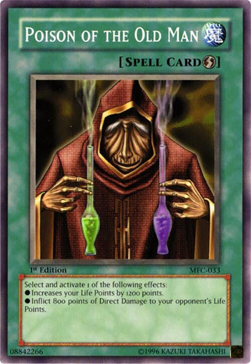 Poison of the Old Man (33) - YuGiOh Single