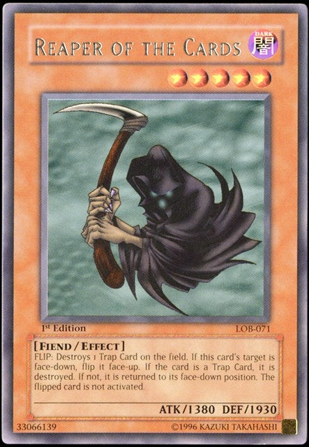 Reaper of the Cards (71) (LOB) - YuGiOh Single