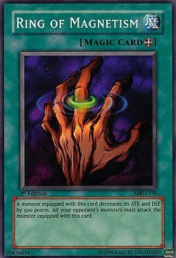 Ring of Magnetism (139) (MRD) - YuGiOh Single