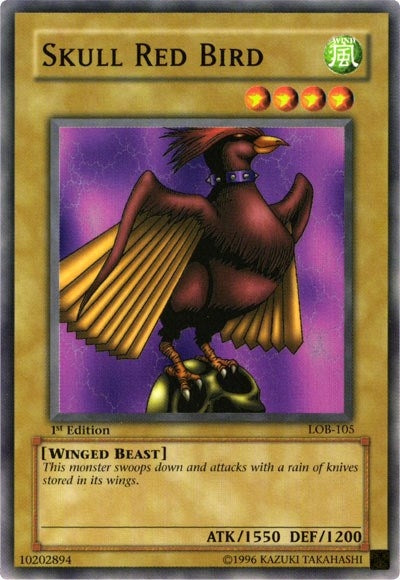 Skull Red Bird (105) (LOB) - YuGiOh Single