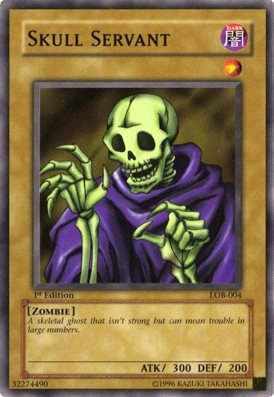 Skull Servant (4) (LOB) - YuGiOh Single
