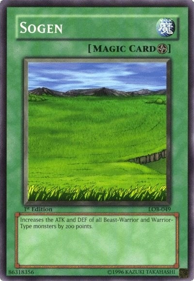 Sogen (49) (LOB) - YuGiOh Single