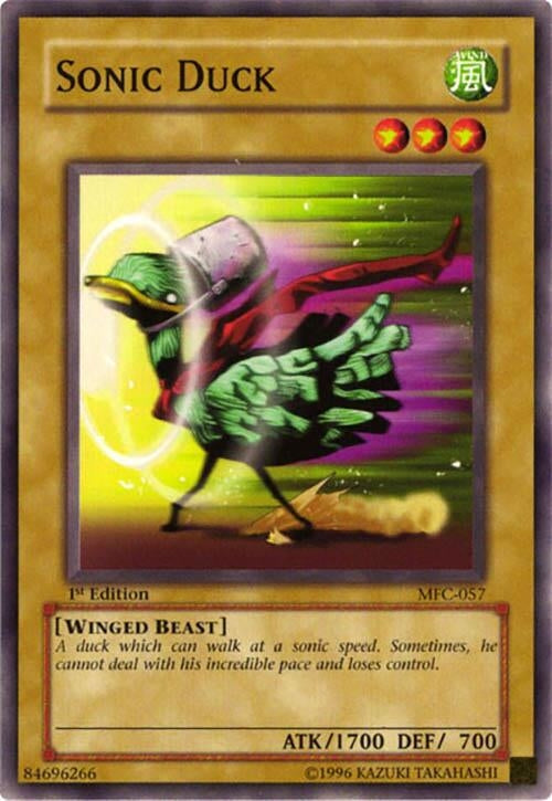 Sonic Duck (57) - YuGiOh Single