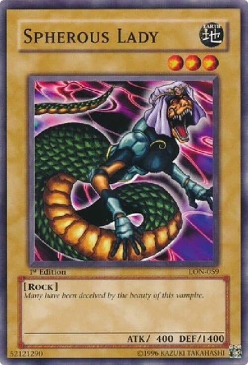 Spherous Lady (59) - YuGiOh Single