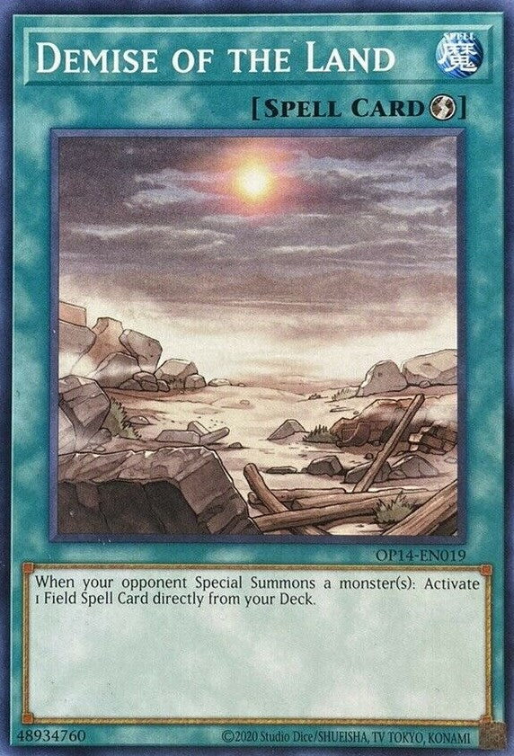 Demise of the Land (14019) (OP14) - YuGiOh Single