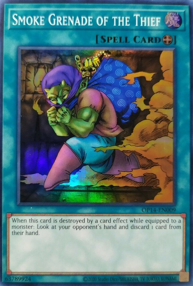 Smoke Grenade of the Thief (14009) (OP14) - YuGiOh Single