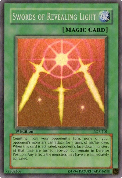Swords of Revealing Light (101) (LOB) - YuGiOh Single