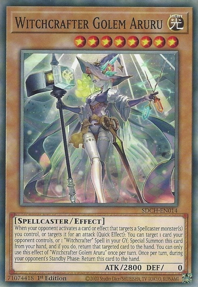 Witchcrafter Golem Aruru (14) (SDCH) - YuGiOh Single
