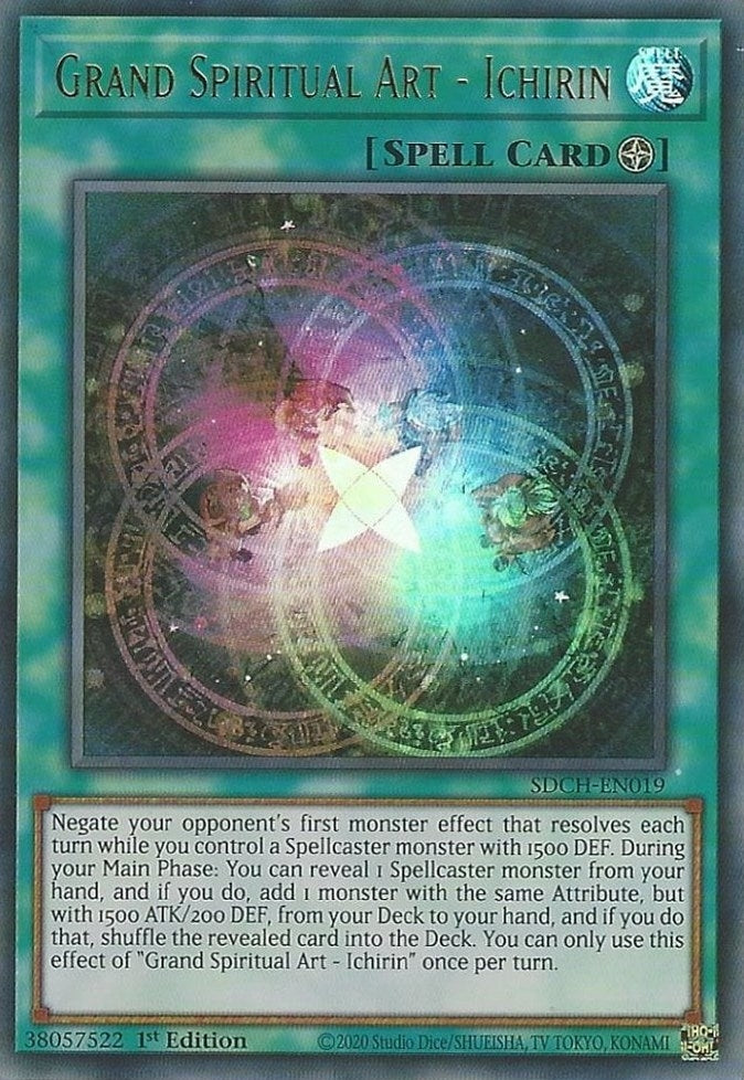 Grand Spiritual Art - Ichirin (19) (SDCH) - YuGiOh Single