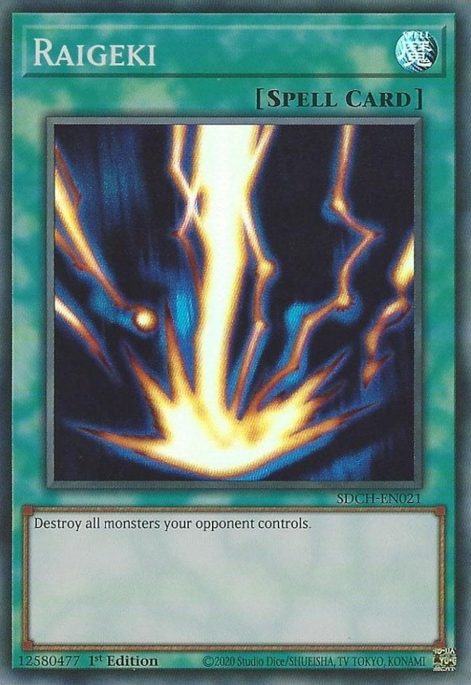 Raigeki (21) (SDCH) - YuGiOh Single