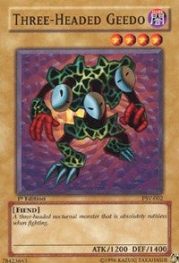 Three-Headed Geedo (2) (PSV) - YuGiOh Single