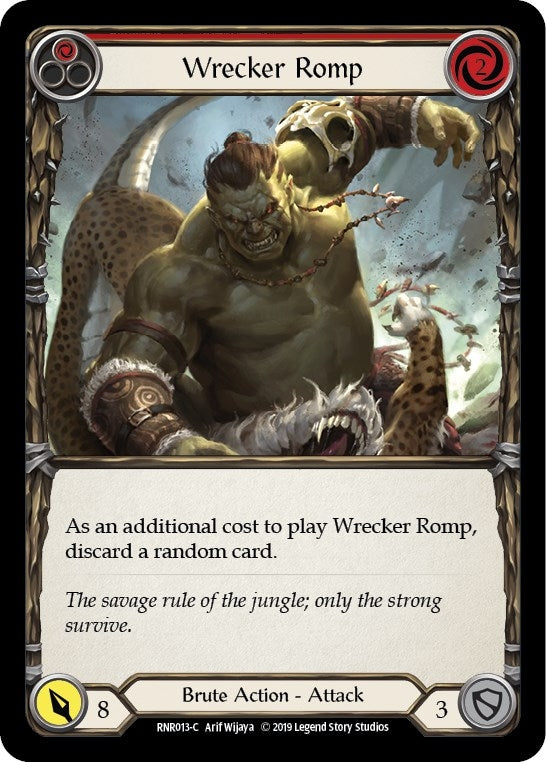 Image for Wrecker Romp (Red) (RNR013) - Flesh and Blood TCG