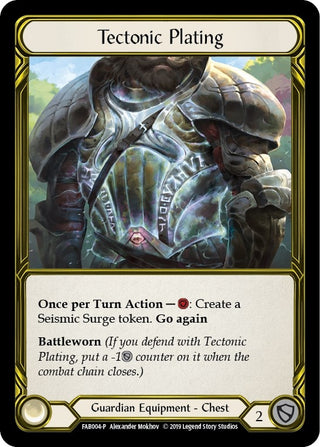 Image for Tectonic Plating (Golden) - FAB004 (FAB004) - Flesh and Blood TCG